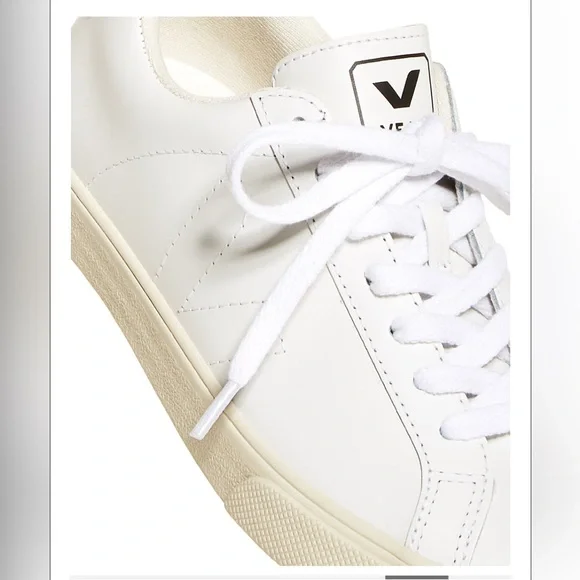Veja Esplar White Sneakers Sz 38/7 - Picture 6 of 15